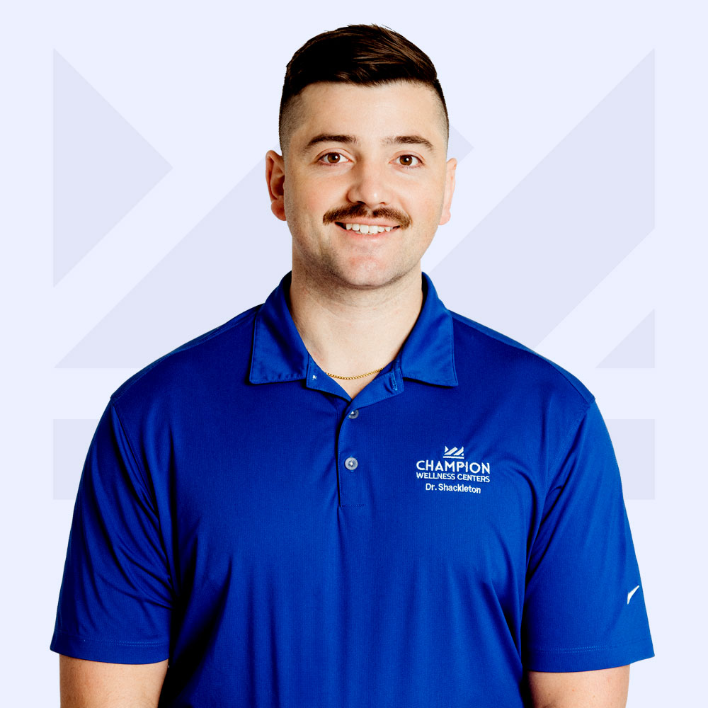 Champion Wellness Dr. Shackleton Steward Oldsmar, Florida